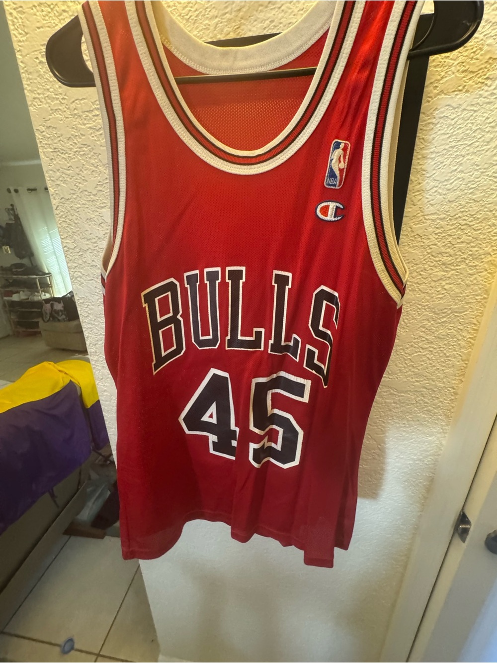 Champion  Chicago Bulls Micheal Jordan Vintage #45 Jersey size Medium